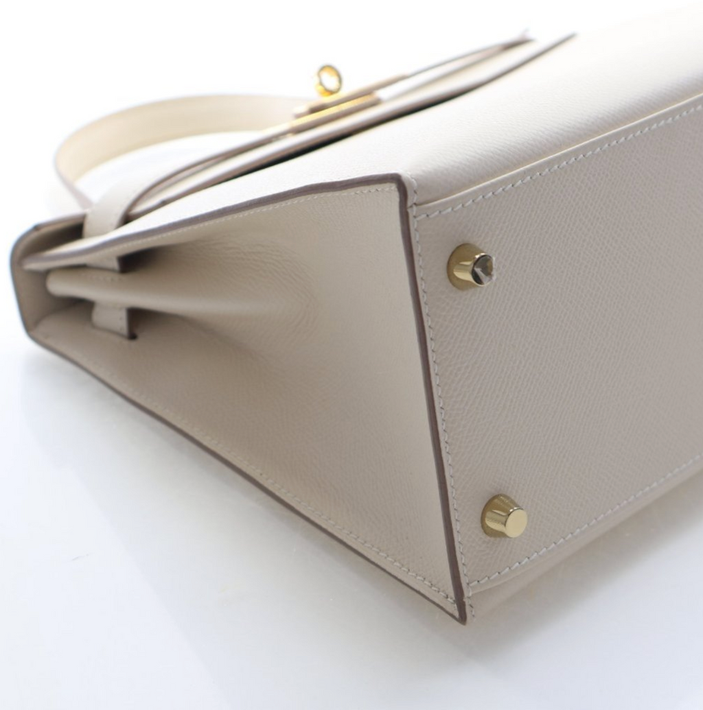 Hermès Craie Epsom Sellier Kelly 28 (GHW | 2016)