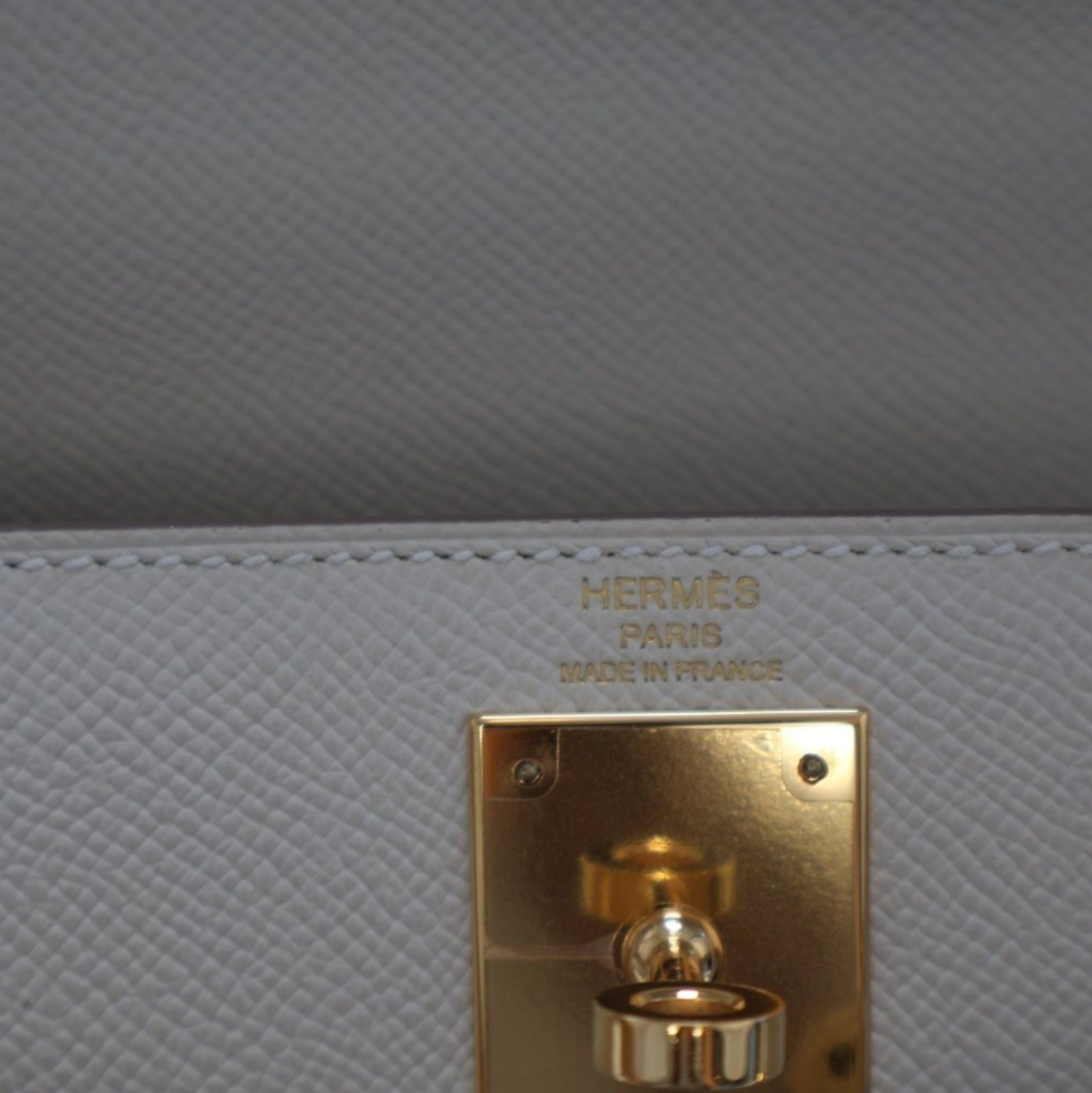Hermès Craie Epsom Sellier Kelly 28 (GHW | 2016)