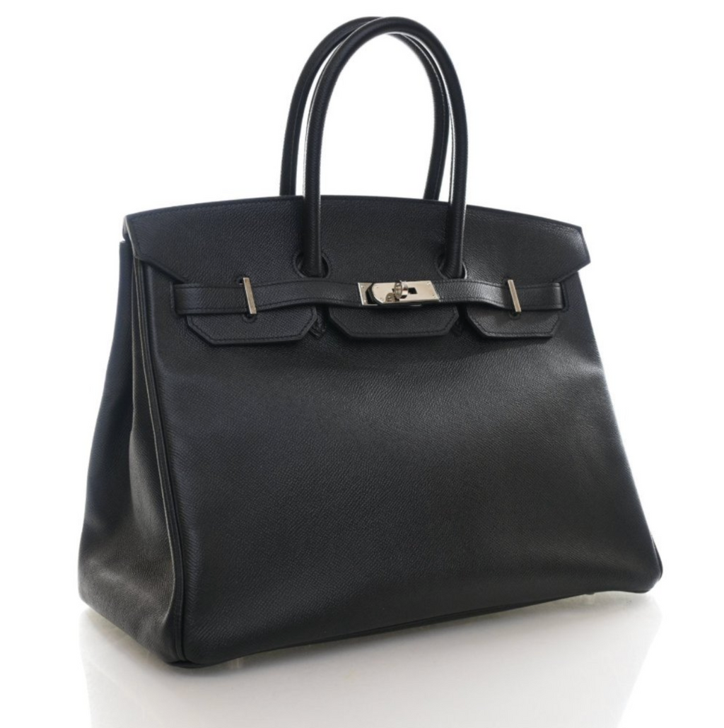 Hermès Noir Epsom Birkin 35 (PHW | 2014)