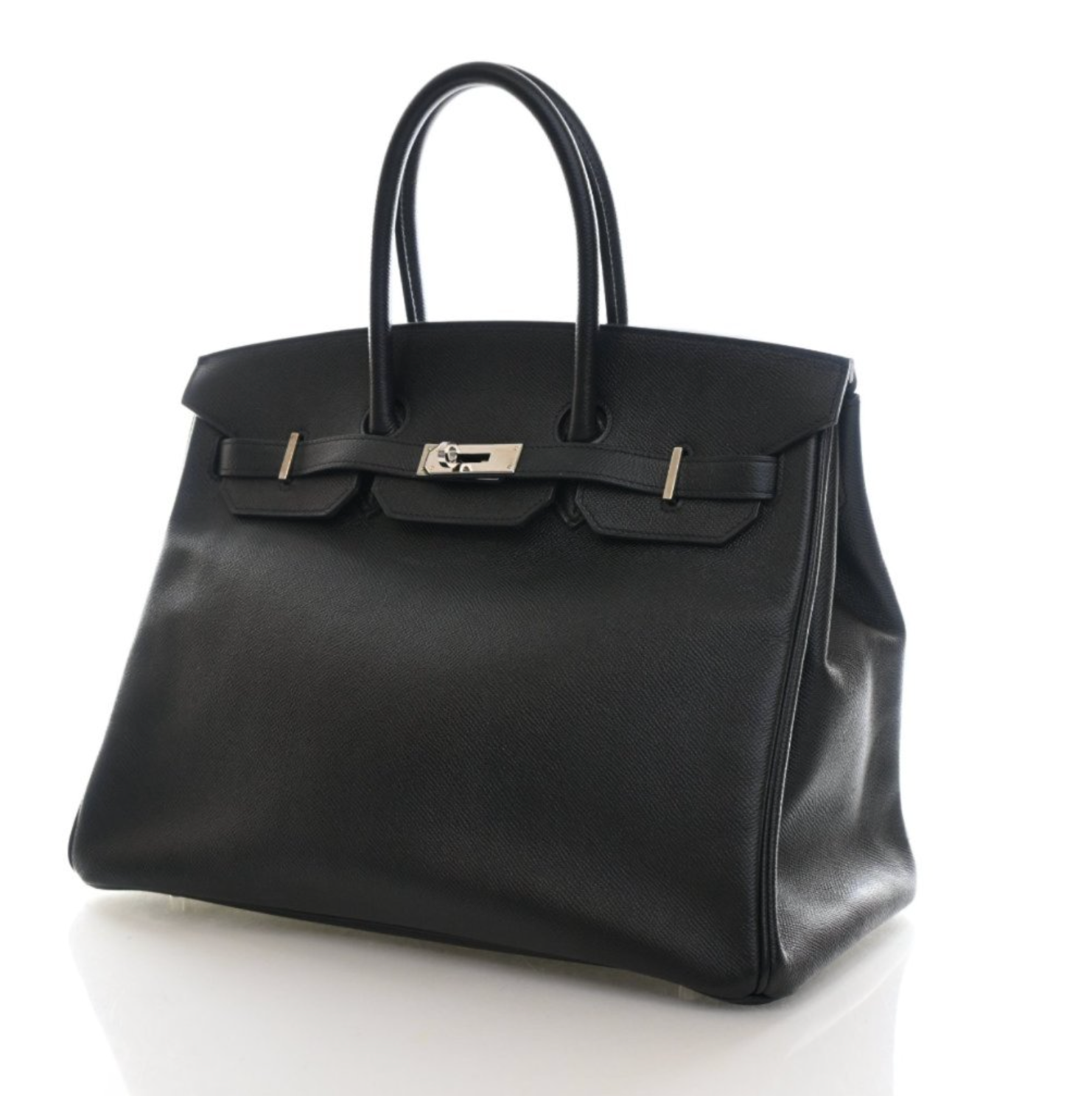 Hermès Noir Epsom Birkin 35 (PHW | 2014)