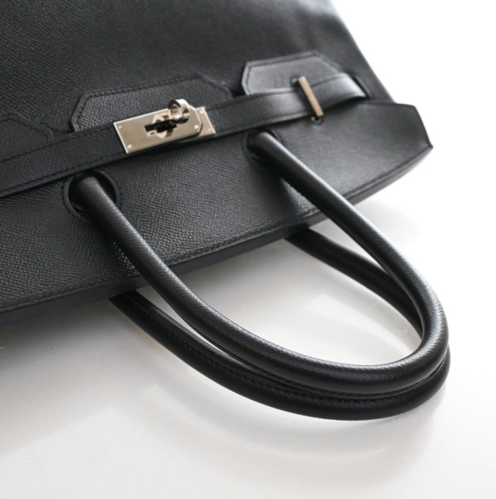 Hermès Noir Epsom Birkin 35 (PHW | 2014)