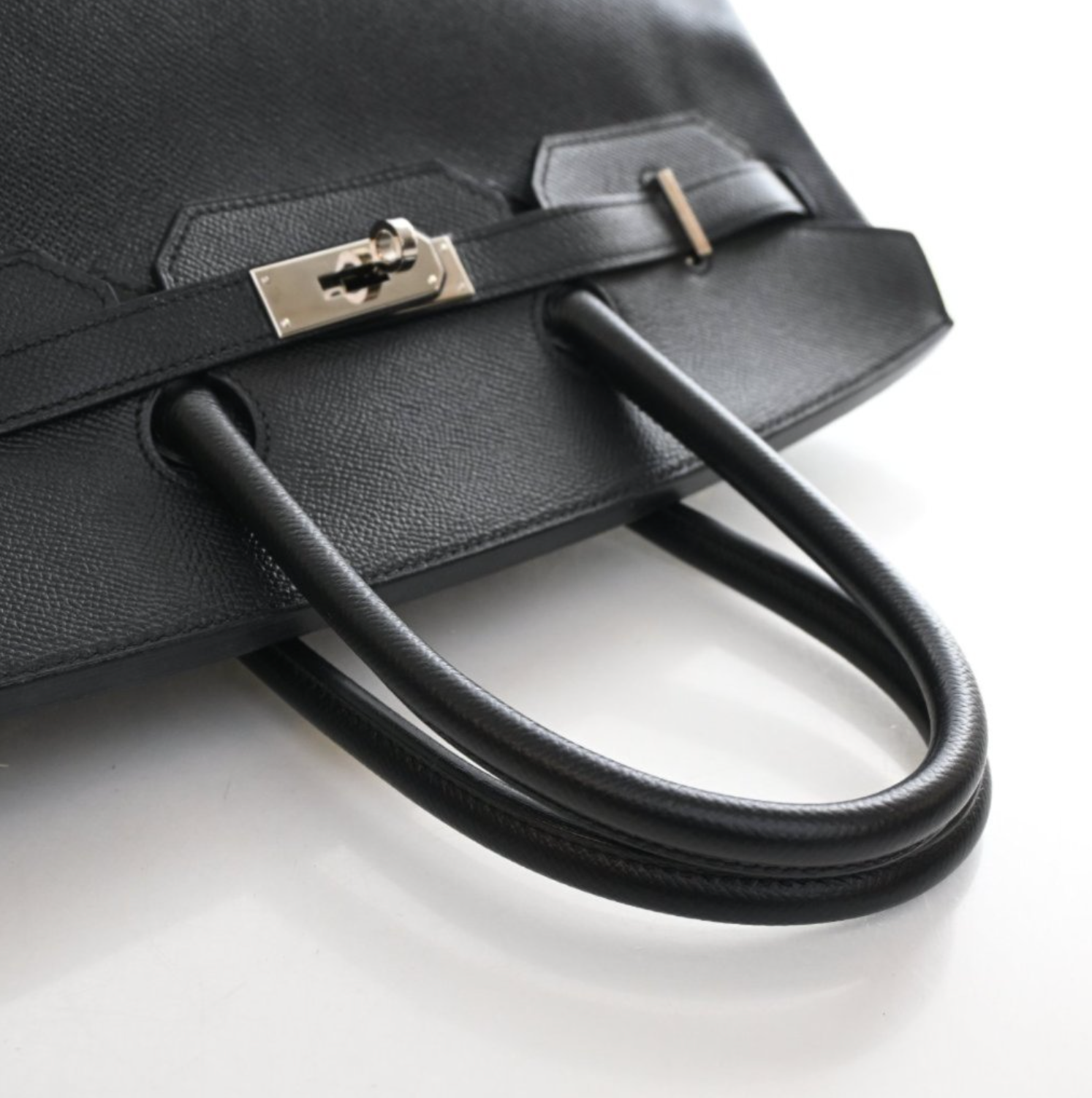Hermès Noir Epsom Birkin 35 (PHW | 2014)