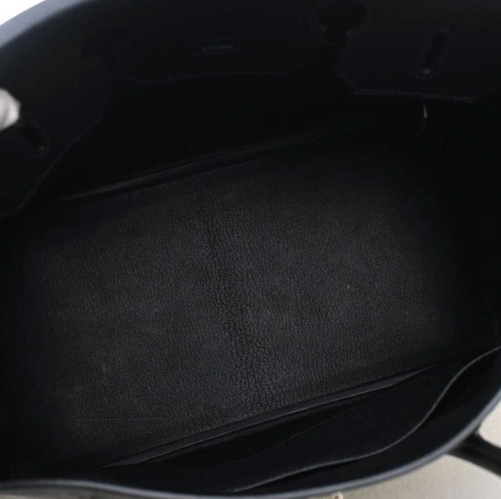 Hermès Noir Epsom Birkin 35 (PHW | 2014)