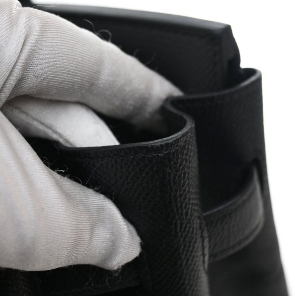 Hermès Noir Epsom Birkin 35 (PHW | 2014)