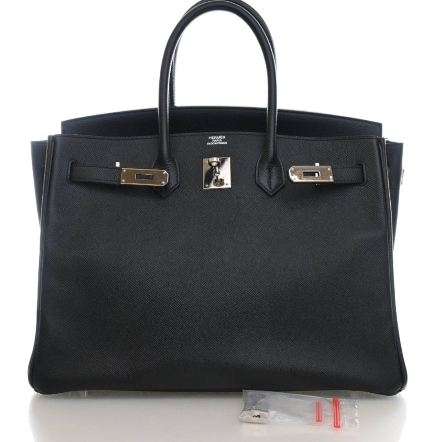 Hermès Noir Epsom Birkin 35 (PHW | 2014)