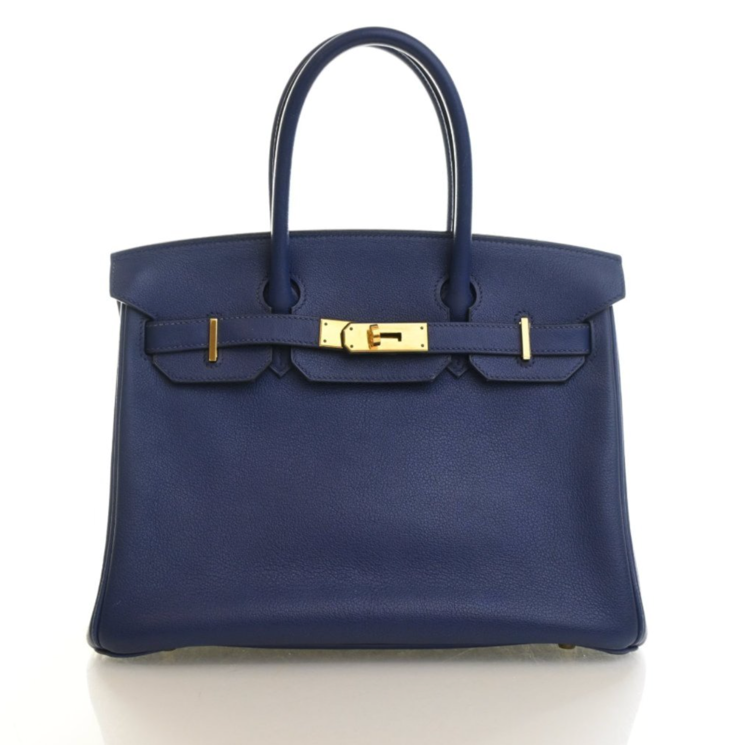 Hermes Bleu Saphir Evercolor Birkin 30 (GHW | 2018)
