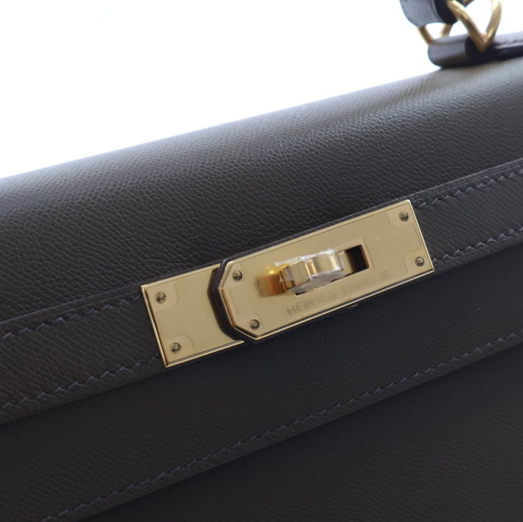 Hermès Toundra Veau Madame Sellier Kelly 28 (GHW | 2022)