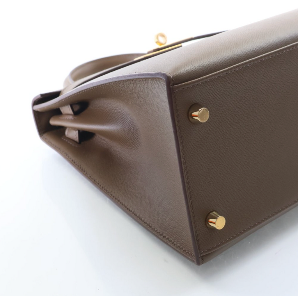 Hermès Toundra Veau Madame Sellier Kelly 28 (GHW | 2022)