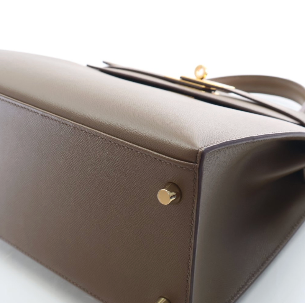 Hermès Toundra Veau Madame Sellier Kelly 28 (GHW | 2022)