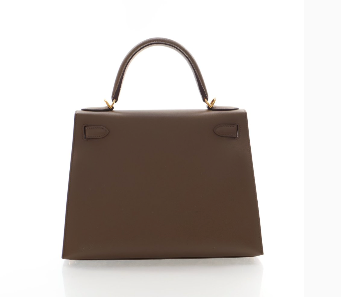 Hermès Toundra Veau Madame Sellier Kelly 28 (GHW | 2022)