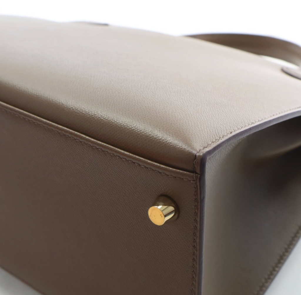 Hermès Toundra Veau Madame Sellier Kelly 28 (GHW | 2022)