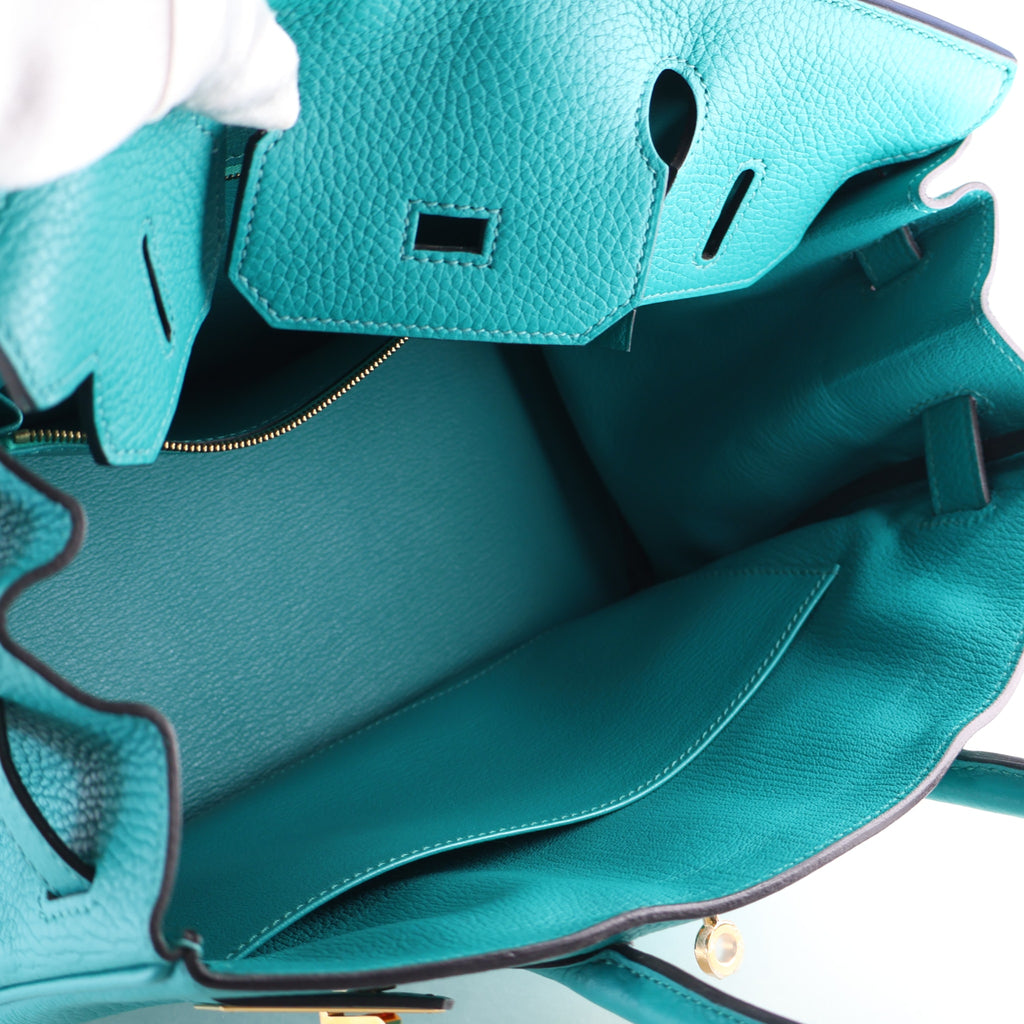 Hermès Vert Verone Togo Birkin 30 (GHW | 2016)