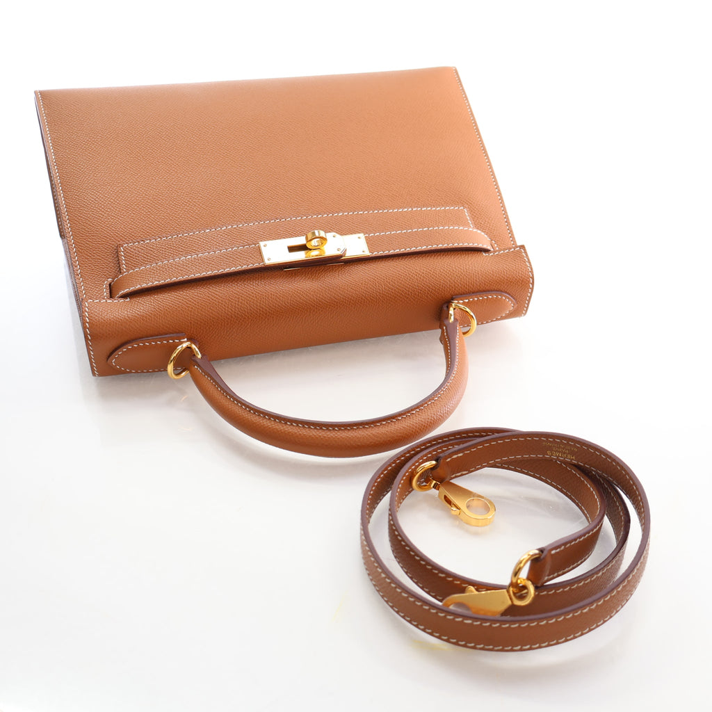 Hermès Gold Epsom Kelly 28 (GHW | 2022)