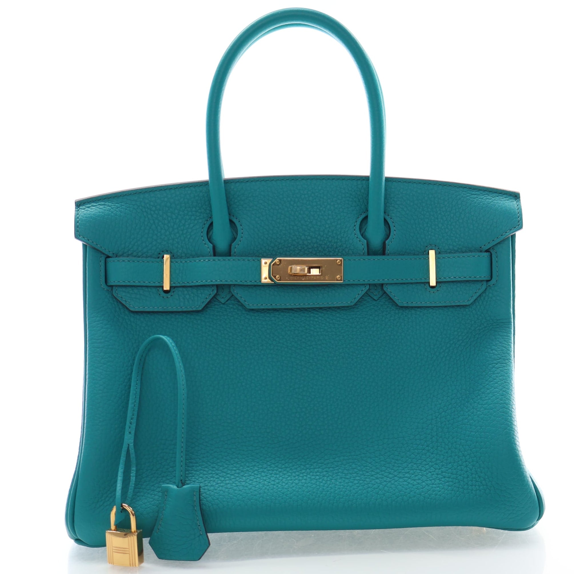 Hermès Vert Verone Togo Birkin 30 (GHW | 2016)