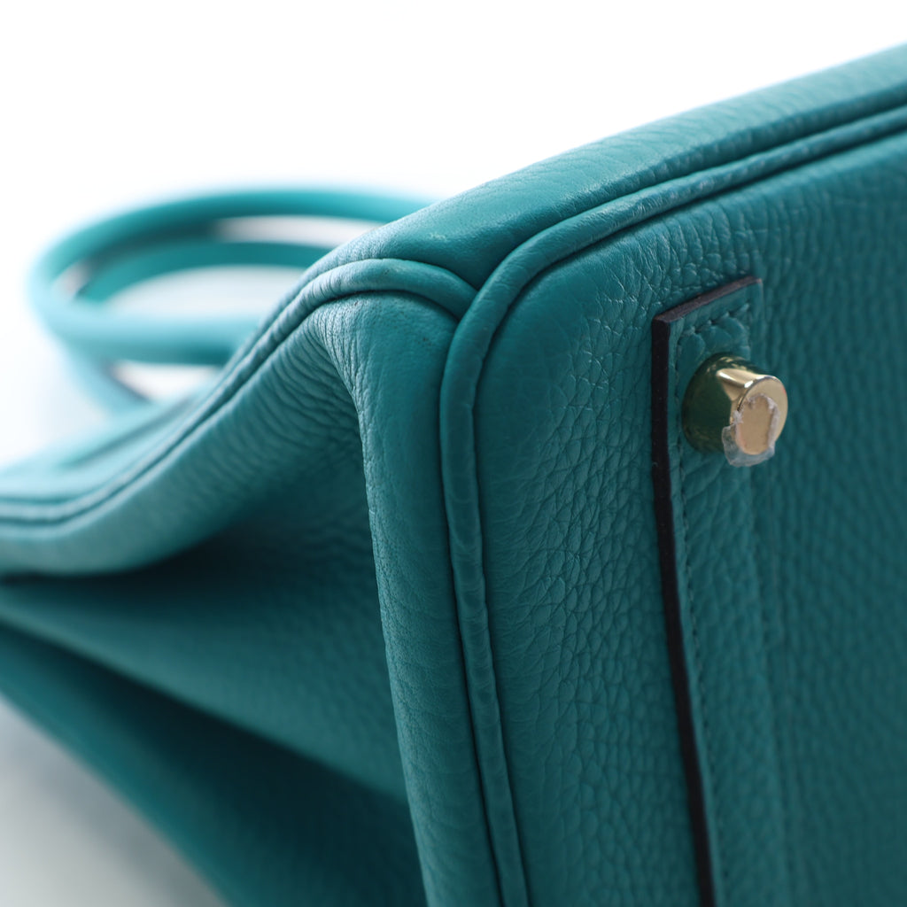 Hermès Vert Verone Togo Birkin 30 (GHW | 2016)