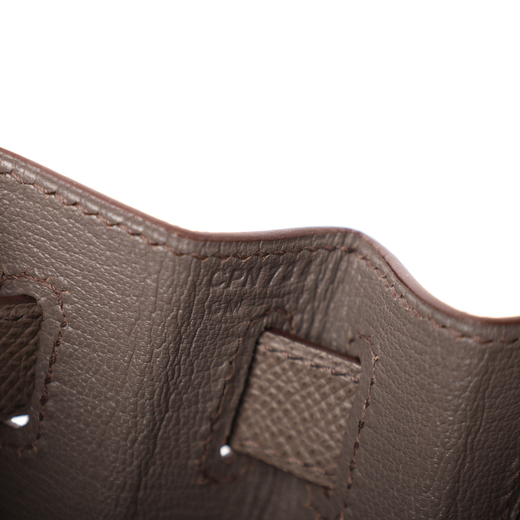 Hermès Etain Epsom Sellier Kelly 28 (GHW | 2018)