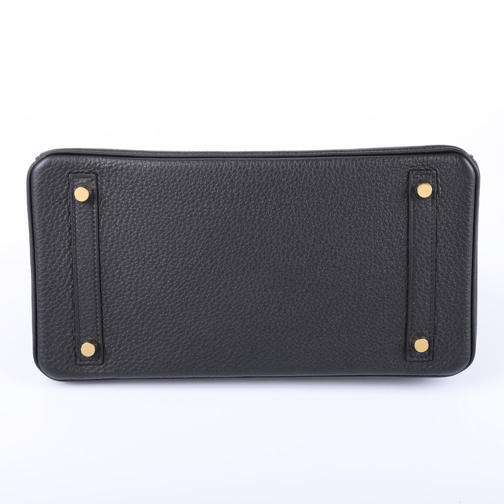 Hermès Black Togo Retourne Birkin 30 (GHW | 2016)