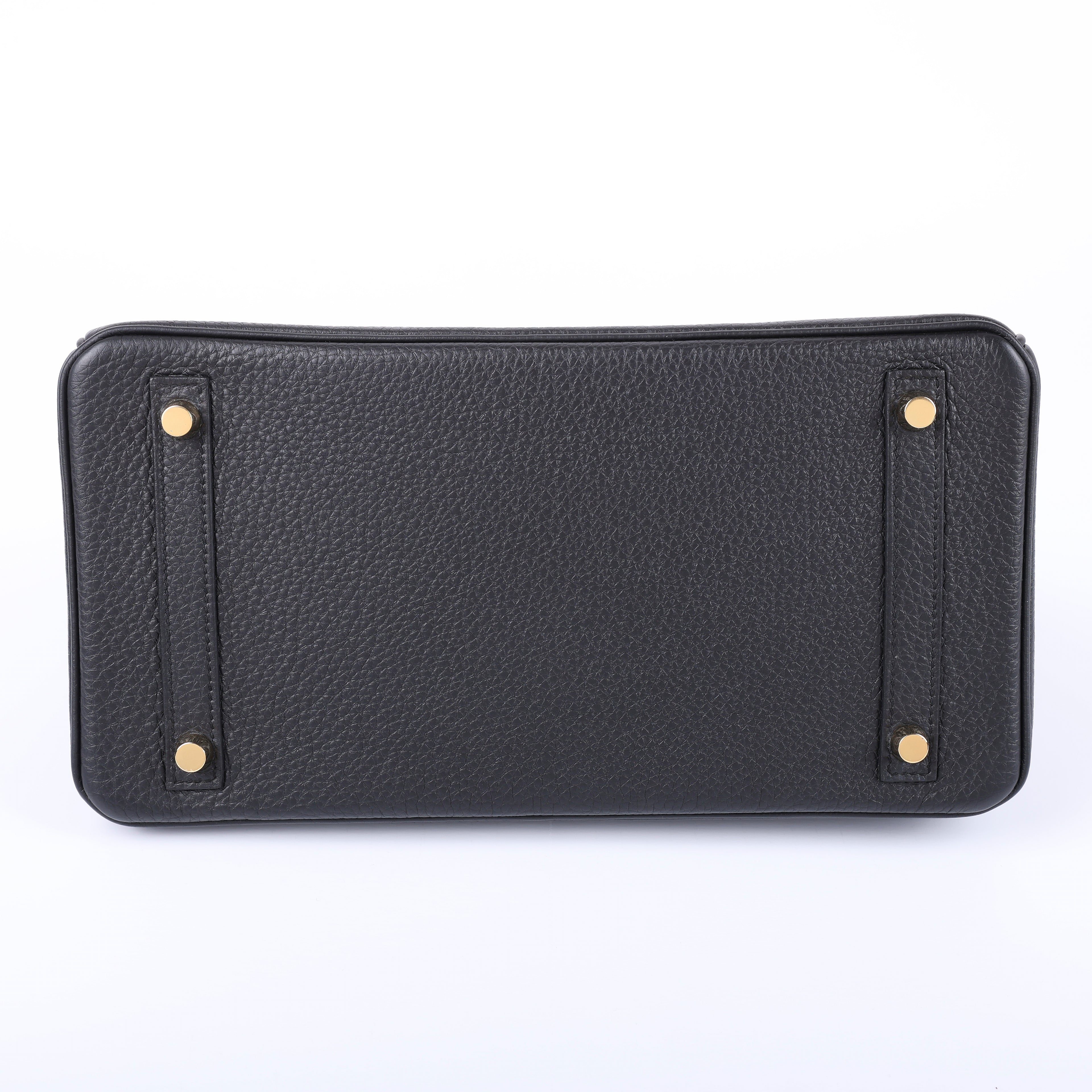 Hermès Black Togo Retourne Birkin 30 (GHW | 2016)