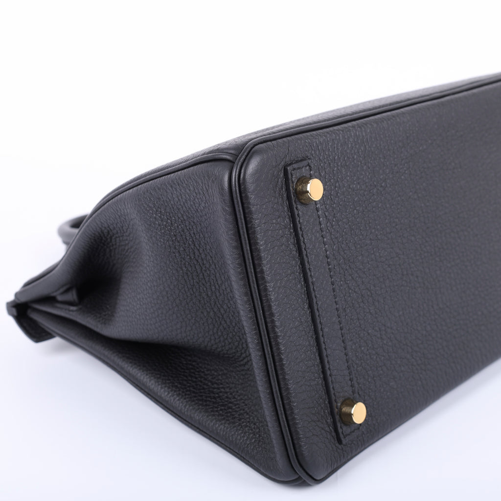 Hermès Black Togo Retourne Birkin 30 (GHW | 2016)