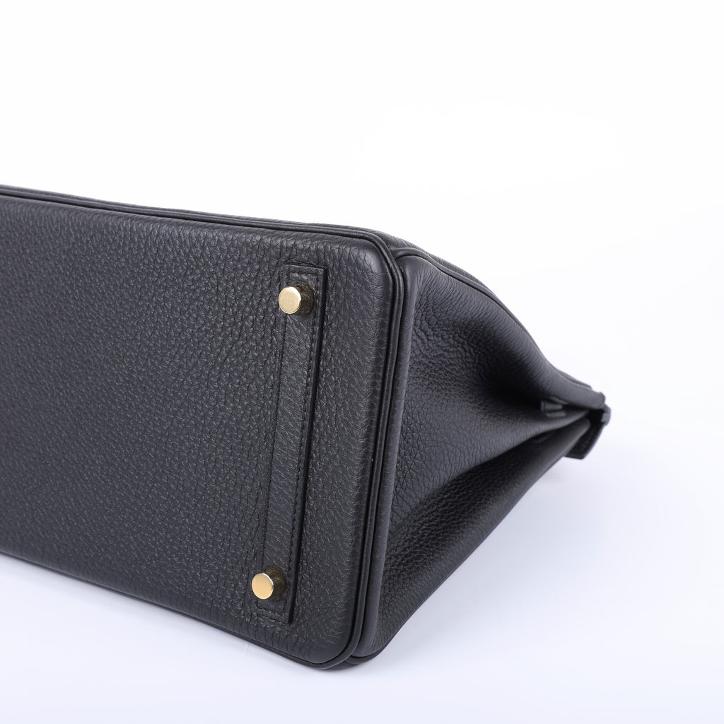 Hermès Black Togo Retourne Birkin 30 (GHW | 2016)