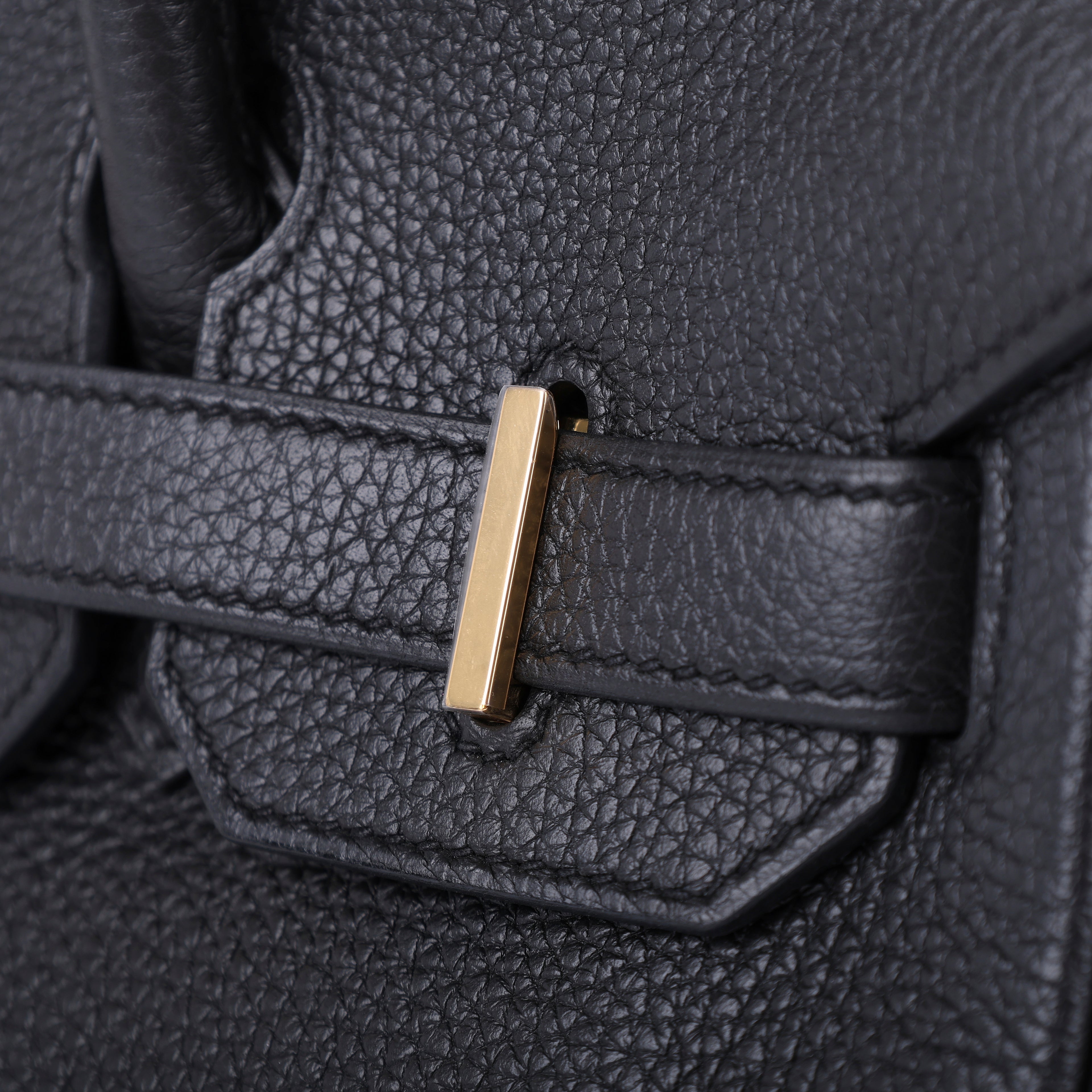 Hermès Black Togo Retourne Birkin 30 (GHW | 2016)