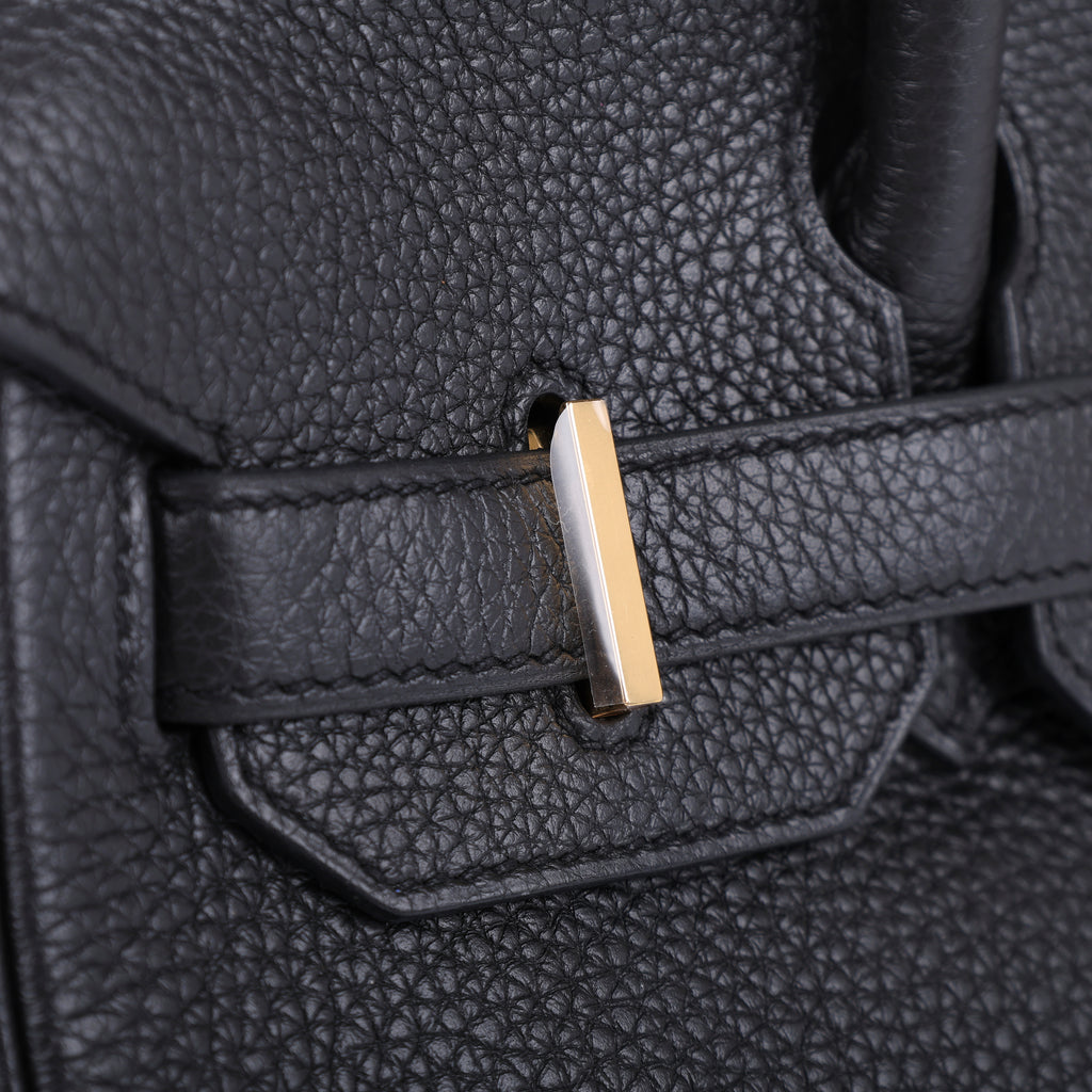 Hermès Black Togo Retourne Birkin 30 (GHW | 2016)