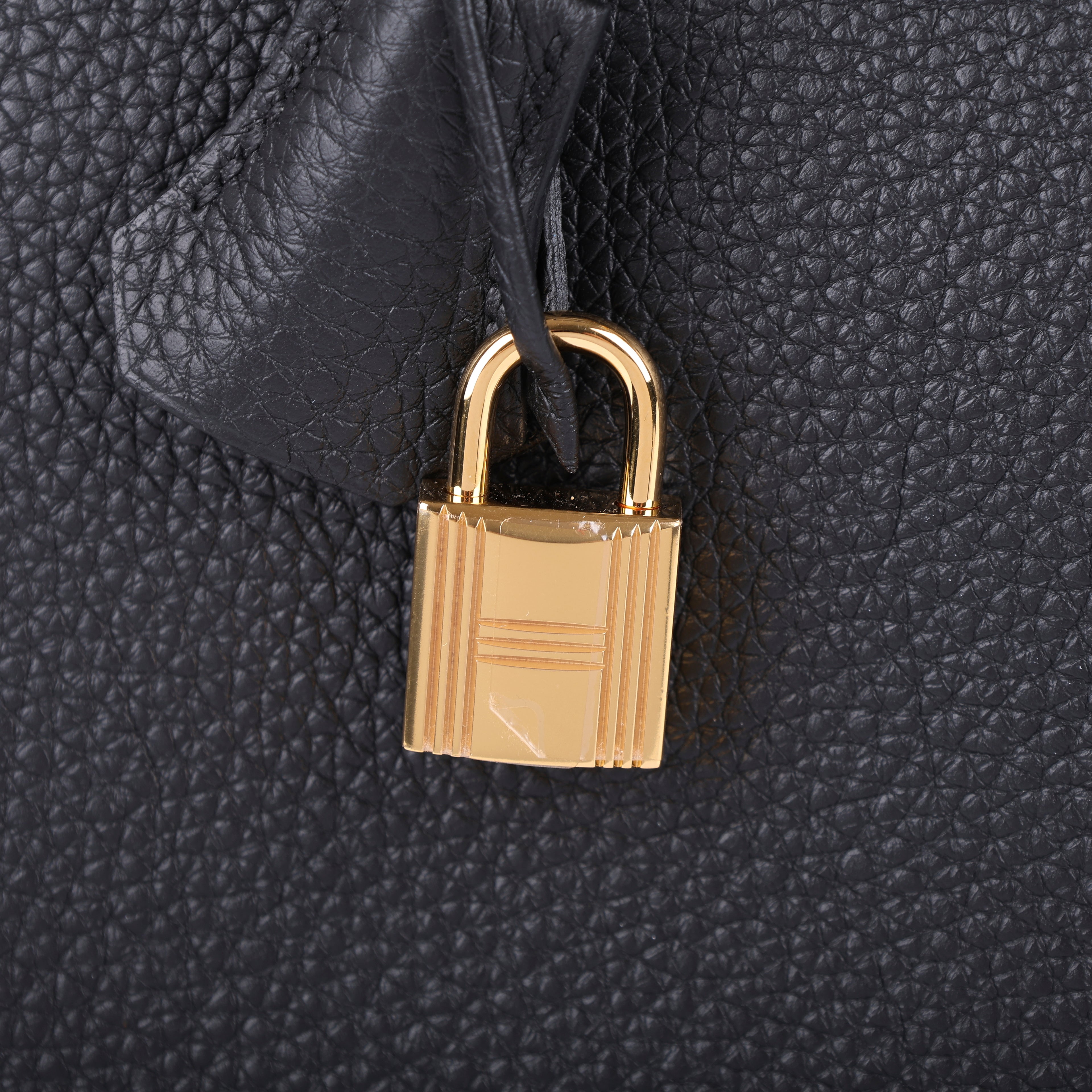 Hermès Black Togo Retourne Birkin 30 (GHW | 2016)