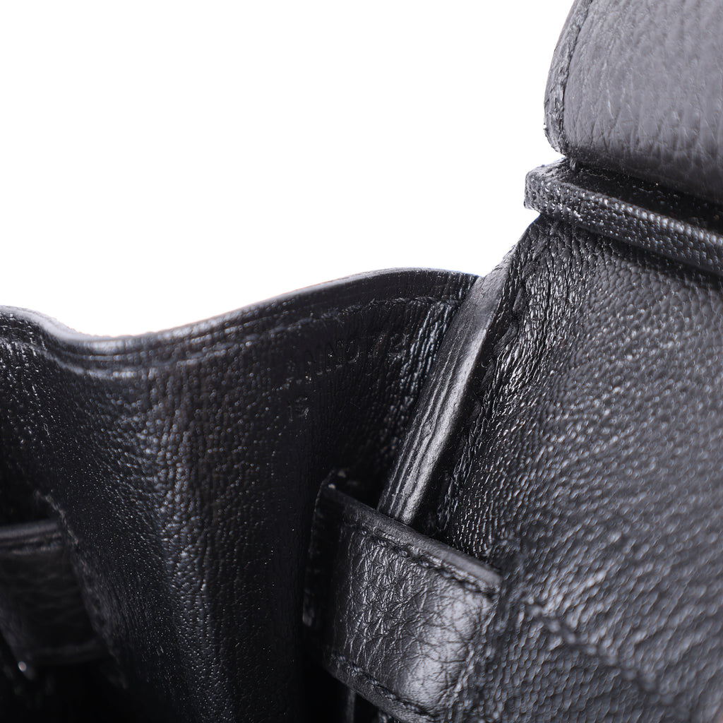 Hermès Black Togo Retourne Birkin 30 (GHW | 2016)