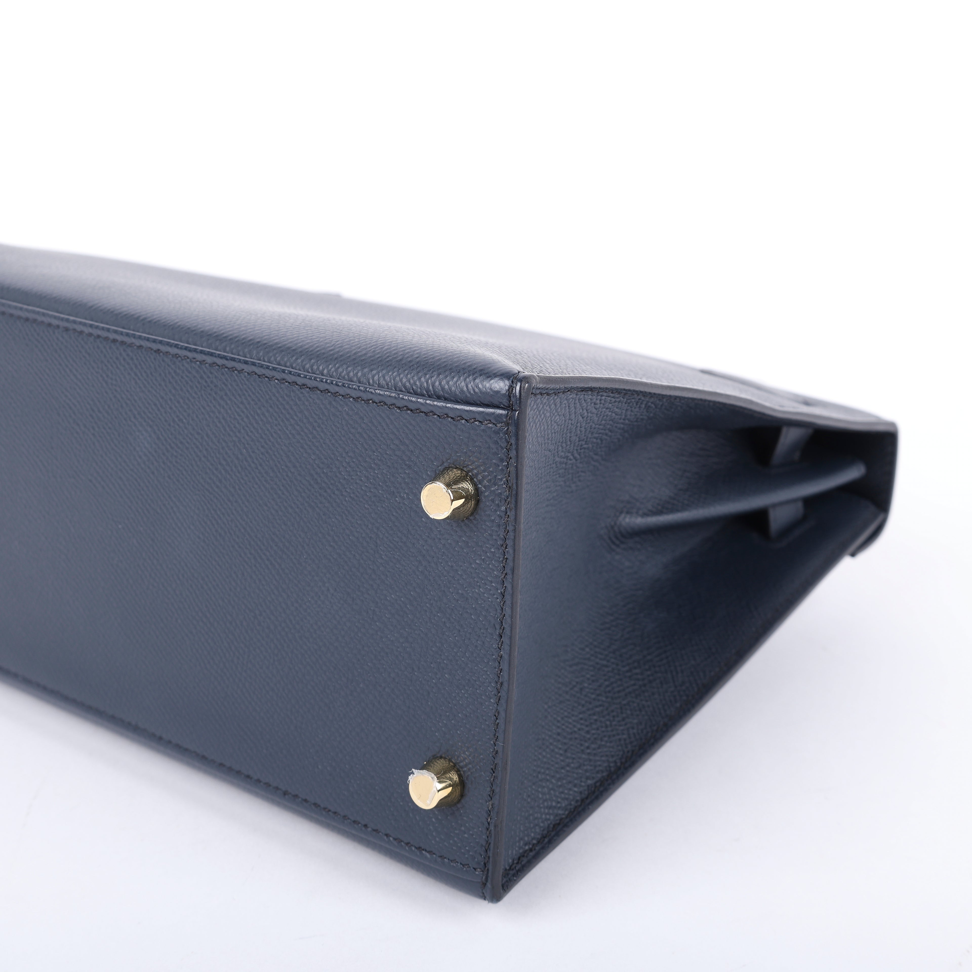 Hermès Bleu Indigo Epsom Sellier Kelly 28 (GHW | 2022)