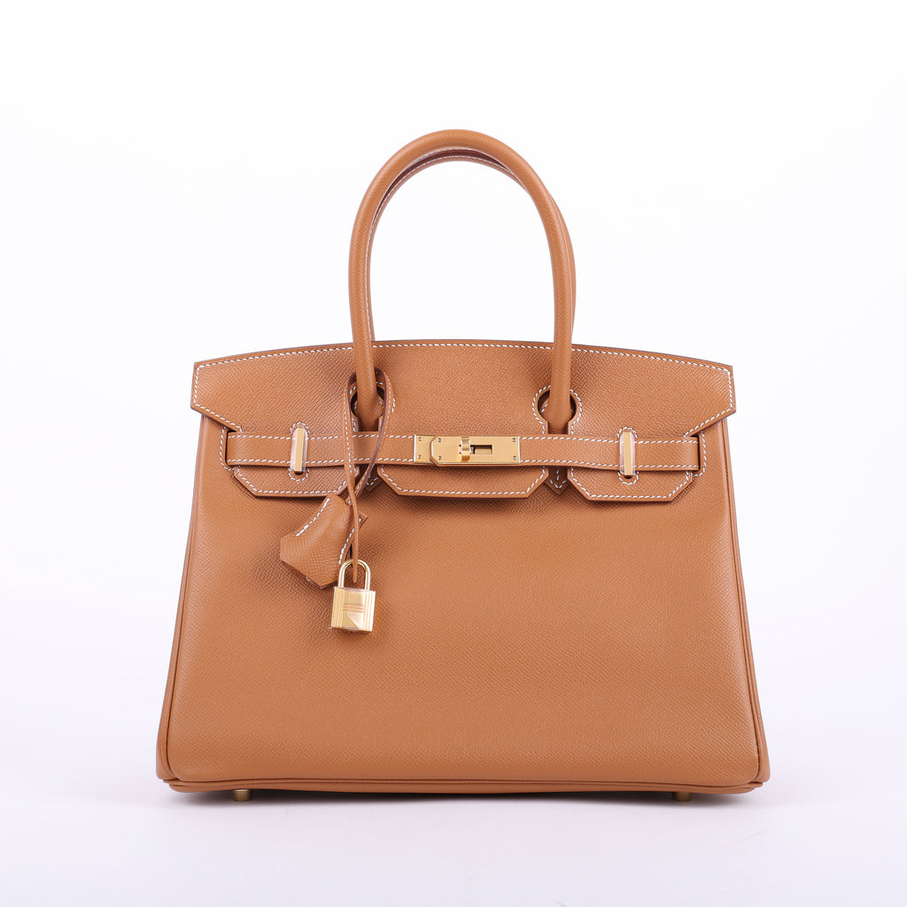Hermès Gold Epsom Retourne Birkin 30 (GHW | 2018)