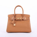 Hermès Gold Epsom Retourne Birkin 30 (GHW | 2018)