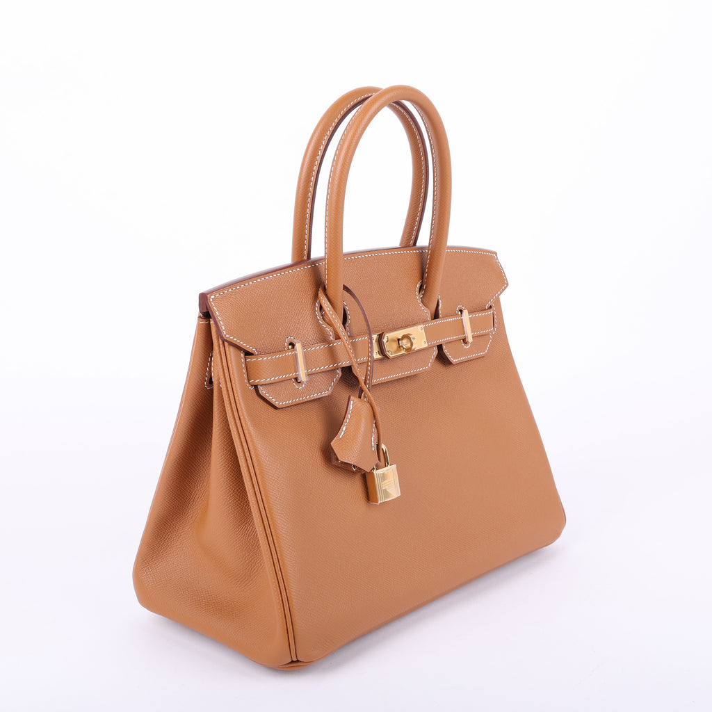 Hermès Gold Epsom Retourne Birkin 30 (GHW | 2018)