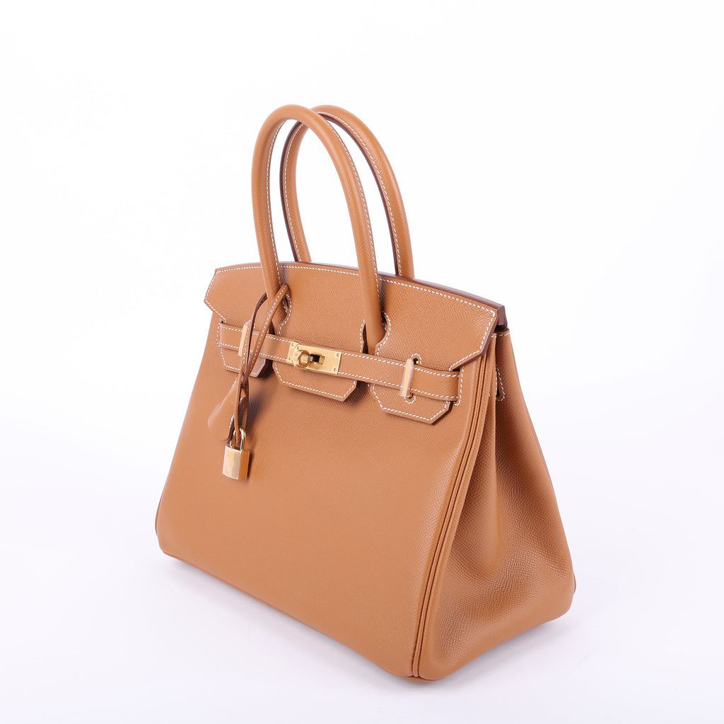Hermès Gold Epsom Retourne Birkin 30 (GHW | 2018)