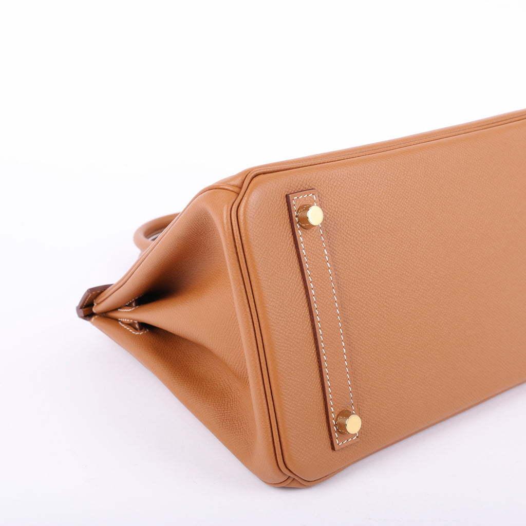 Hermès Gold Epsom Retourne Birkin 30 (GHW | 2018)