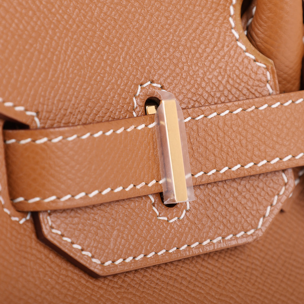 Hermès Gold Epsom Retourne Birkin 30 (GHW | 2018)