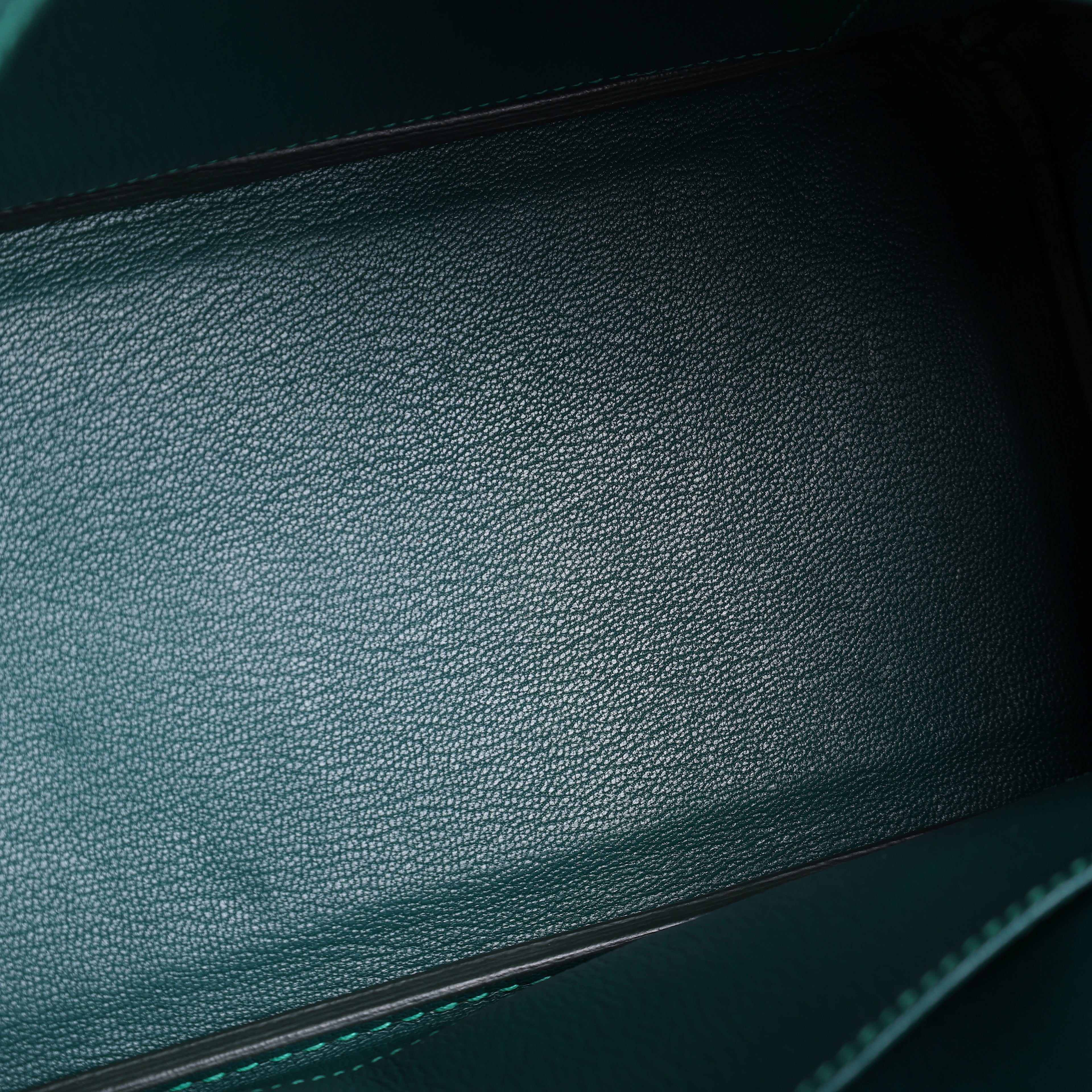 Hermès Malachite Togo Retourne Birkin 25 (GHW | 2017)