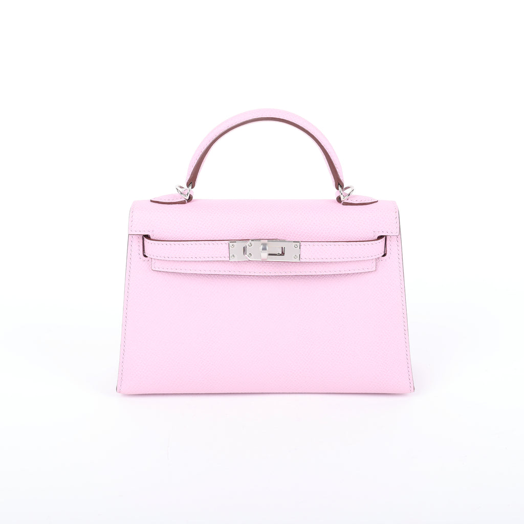 Hermès Mauve Sylvestre Epsom Mini Kelly II 20 (PHW | 2019)