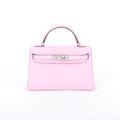 Hermès Mauve Sylvestre Epsom Mini Kelly II 20 (PHW | 2019)