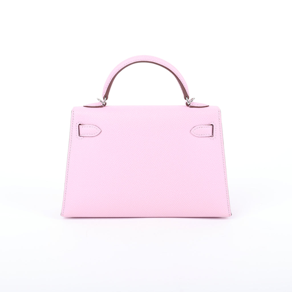 Hermès Mauve Sylvestre Epsom Mini Kelly II 20 (PHW | 2019)