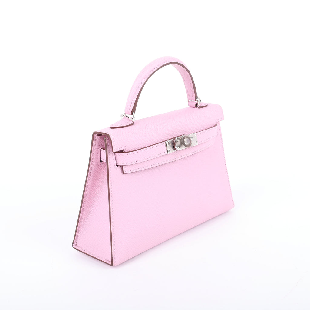 Hermès Mauve Sylvestre Epsom Mini Kelly II 20 (PHW | 2019)