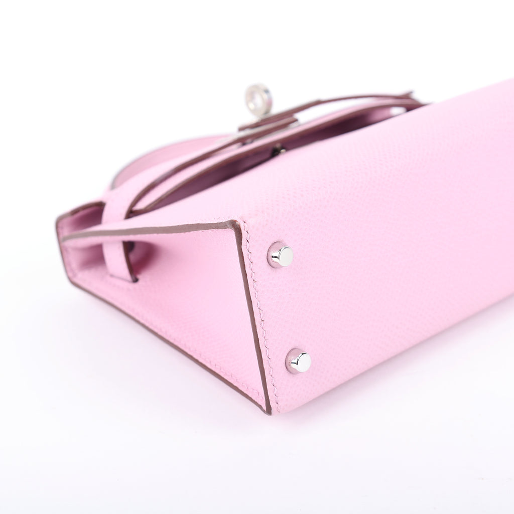 Hermès Mauve Sylvestre Epsom Mini Kelly II 20 (PHW | 2019)