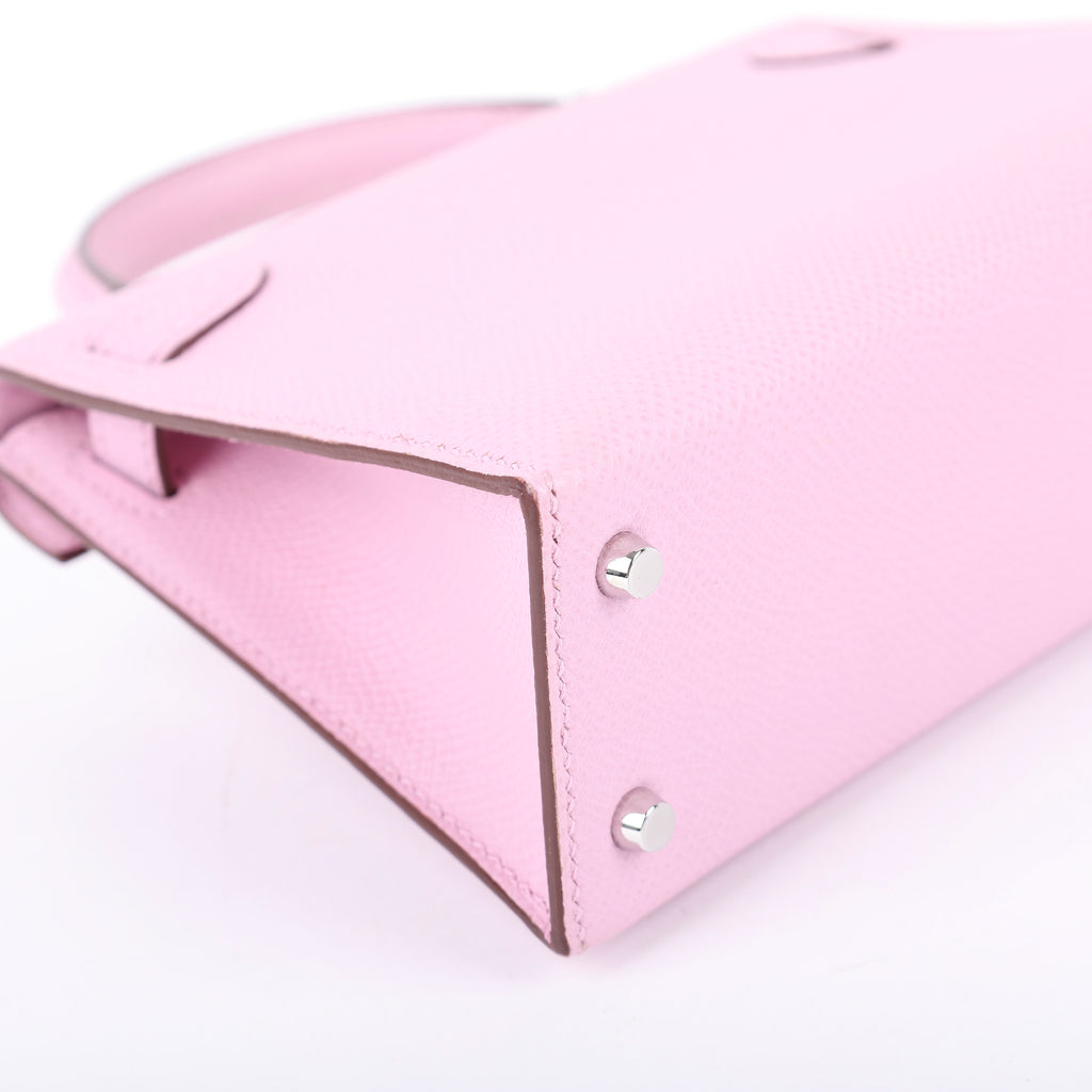 Hermès Mauve Sylvestre Epsom Mini Kelly II 20 (PHW | 2019)