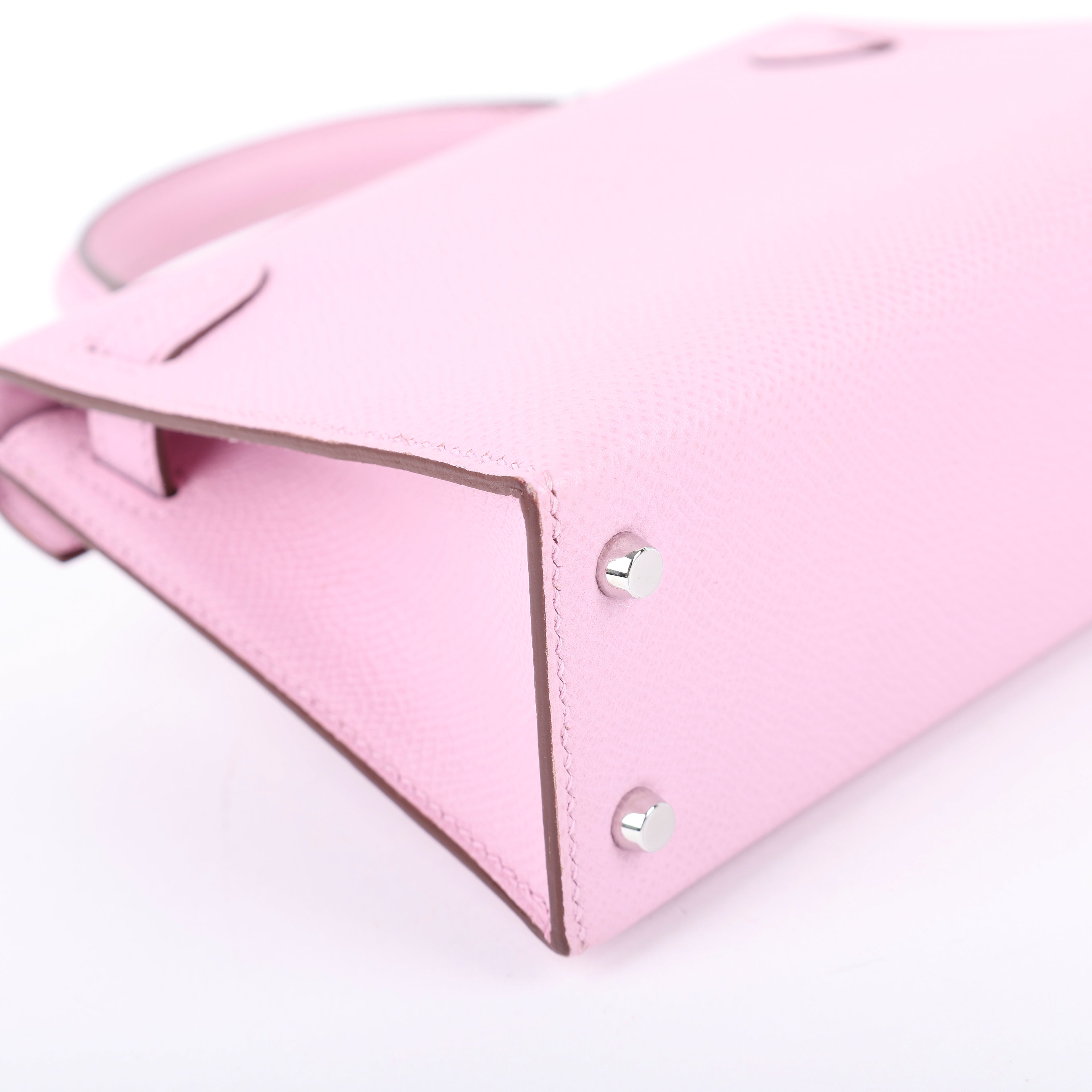Hermès Mauve Sylvestre Epsom Mini Kelly II 20 (PHW | 2019)