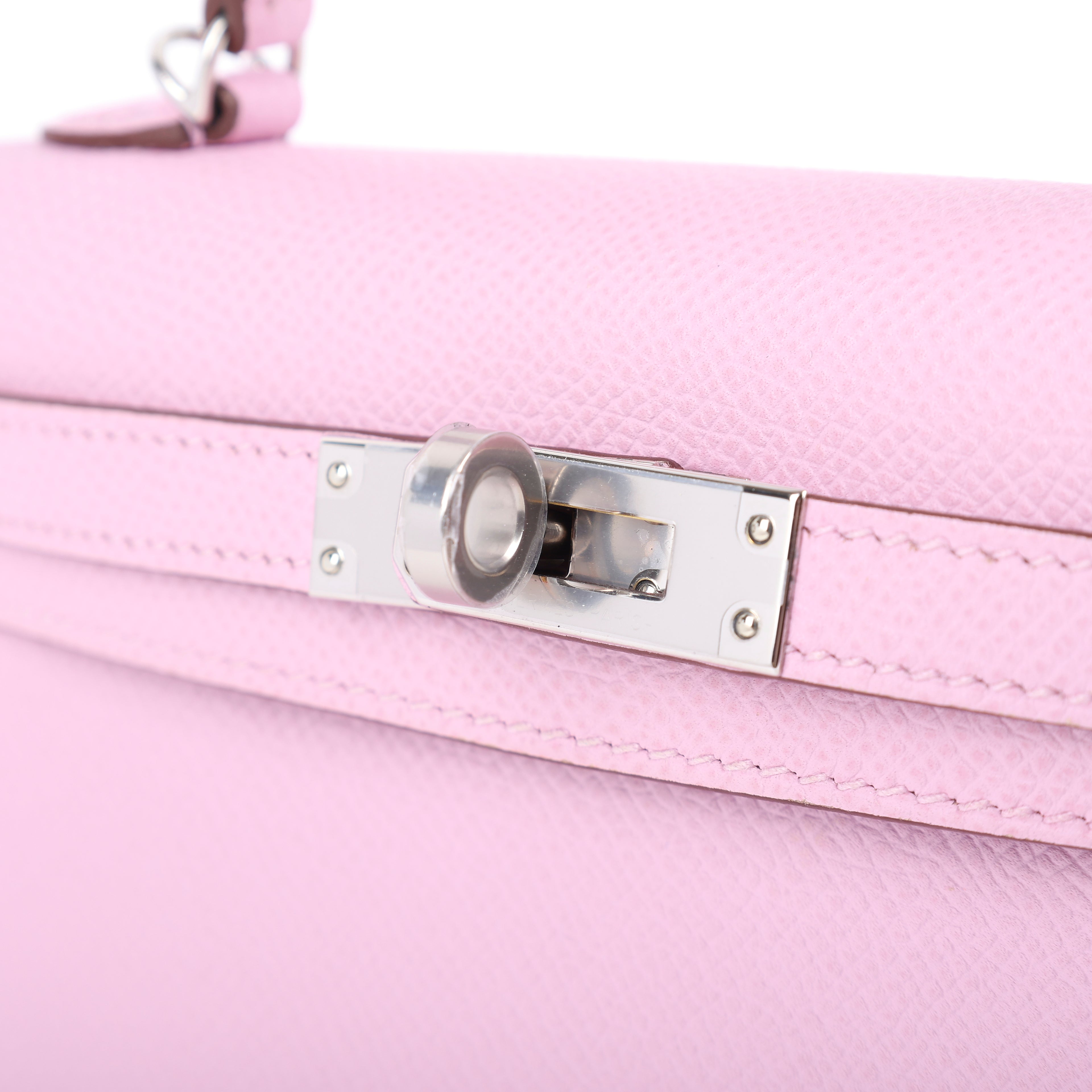 Hermès Mauve Sylvestre Epsom Mini Kelly II 20 (PHW | 2019)