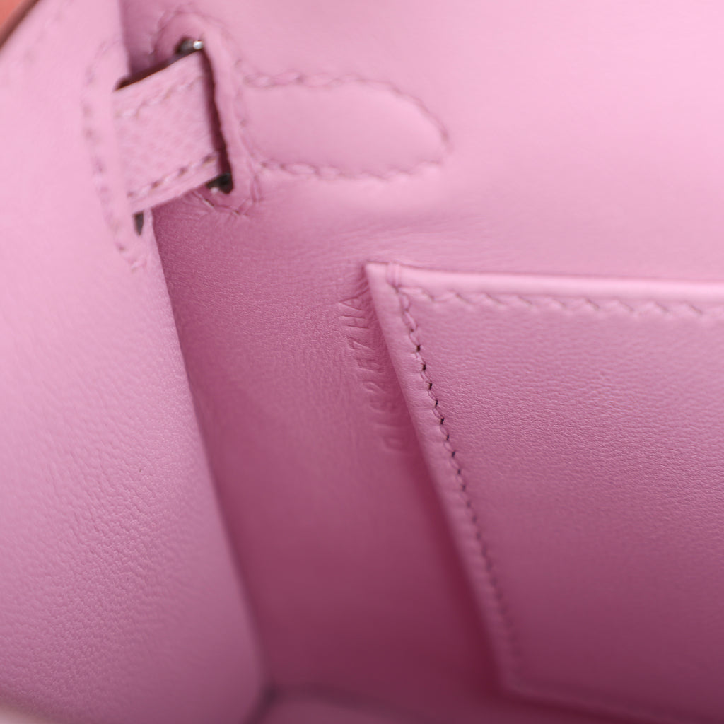Hermès Mauve Sylvestre Epsom Mini Kelly II 20 (PHW | 2019)