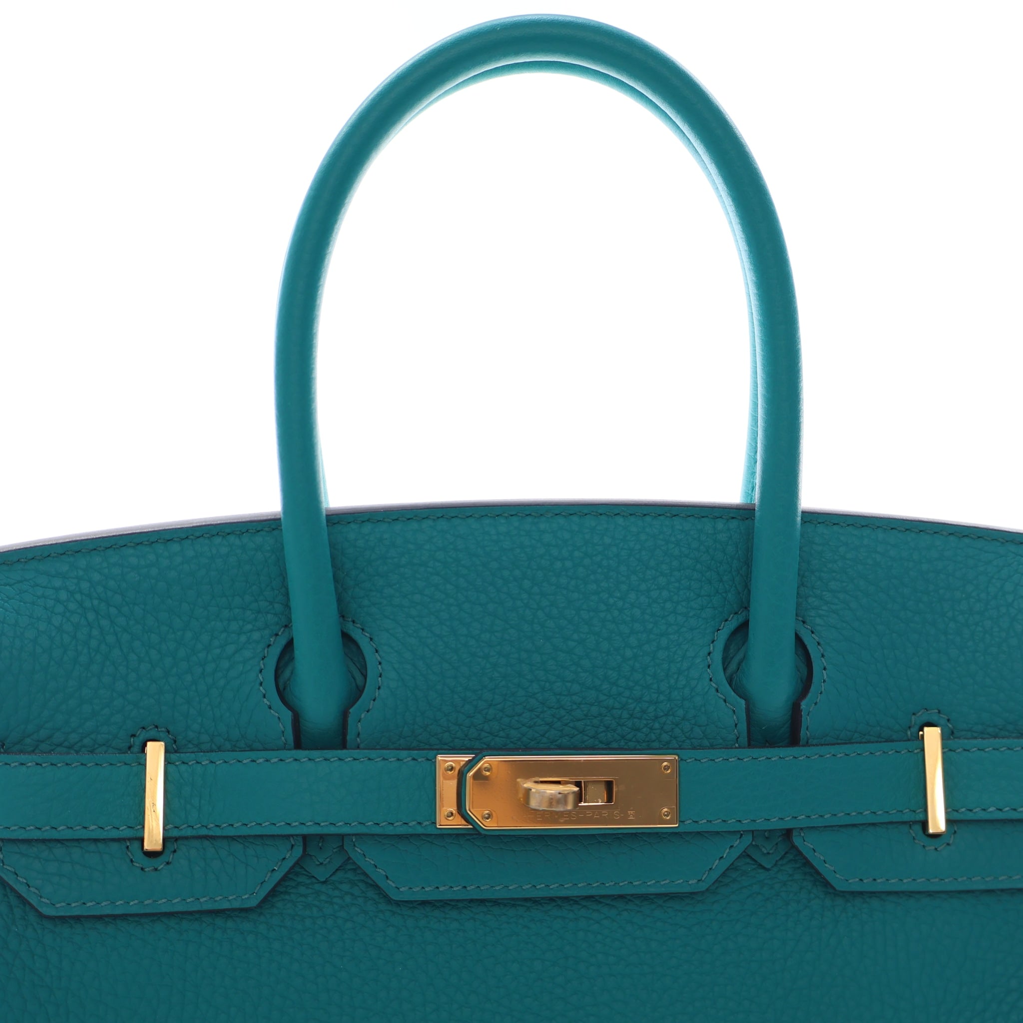 Hermès Vert Verone Togo Birkin 30 (GHW | 2016)