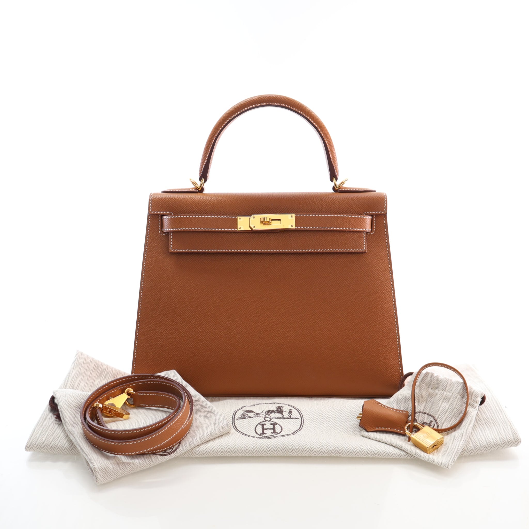 Hermès Gold Epsom Kelly 28 (GHW | 2022)