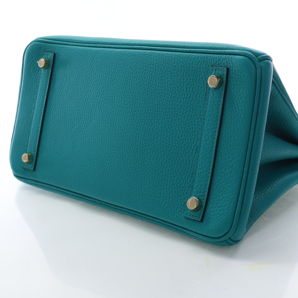Hermès Vert Verone Togo Birkin 30 (GHW | 2016)