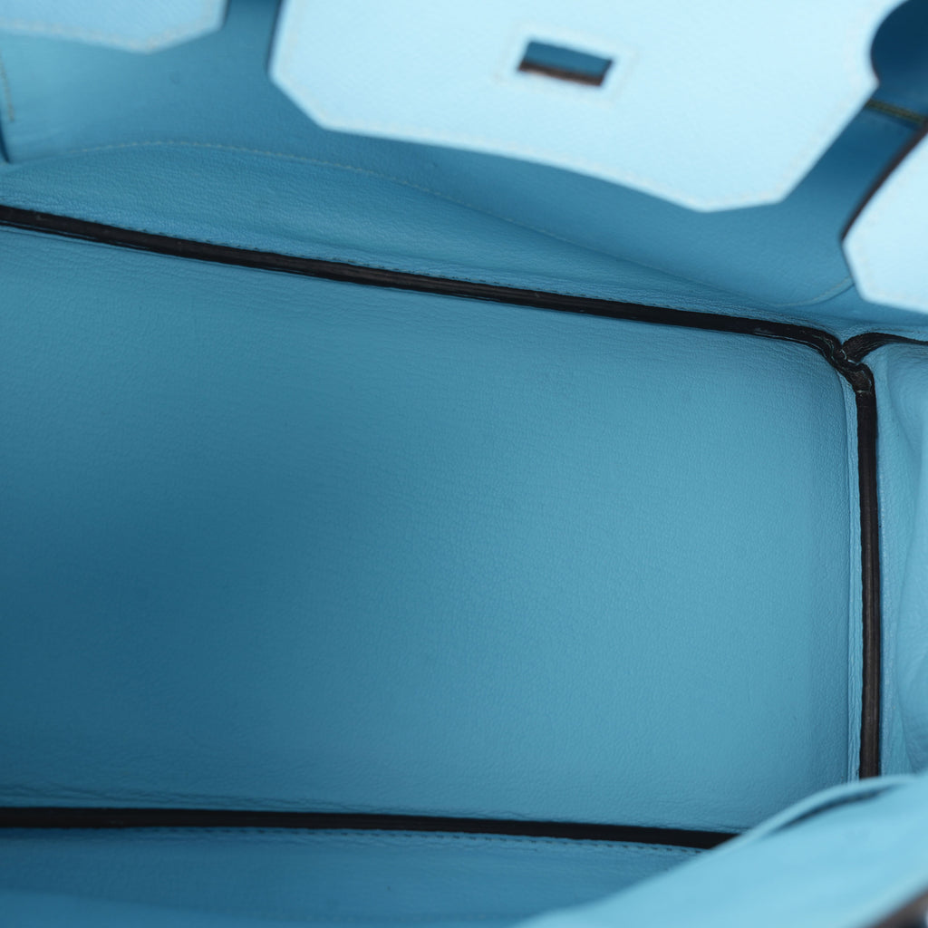 Hermès Bleu Celeste Togo Retourne Birkin 30 (GHW | 2020)