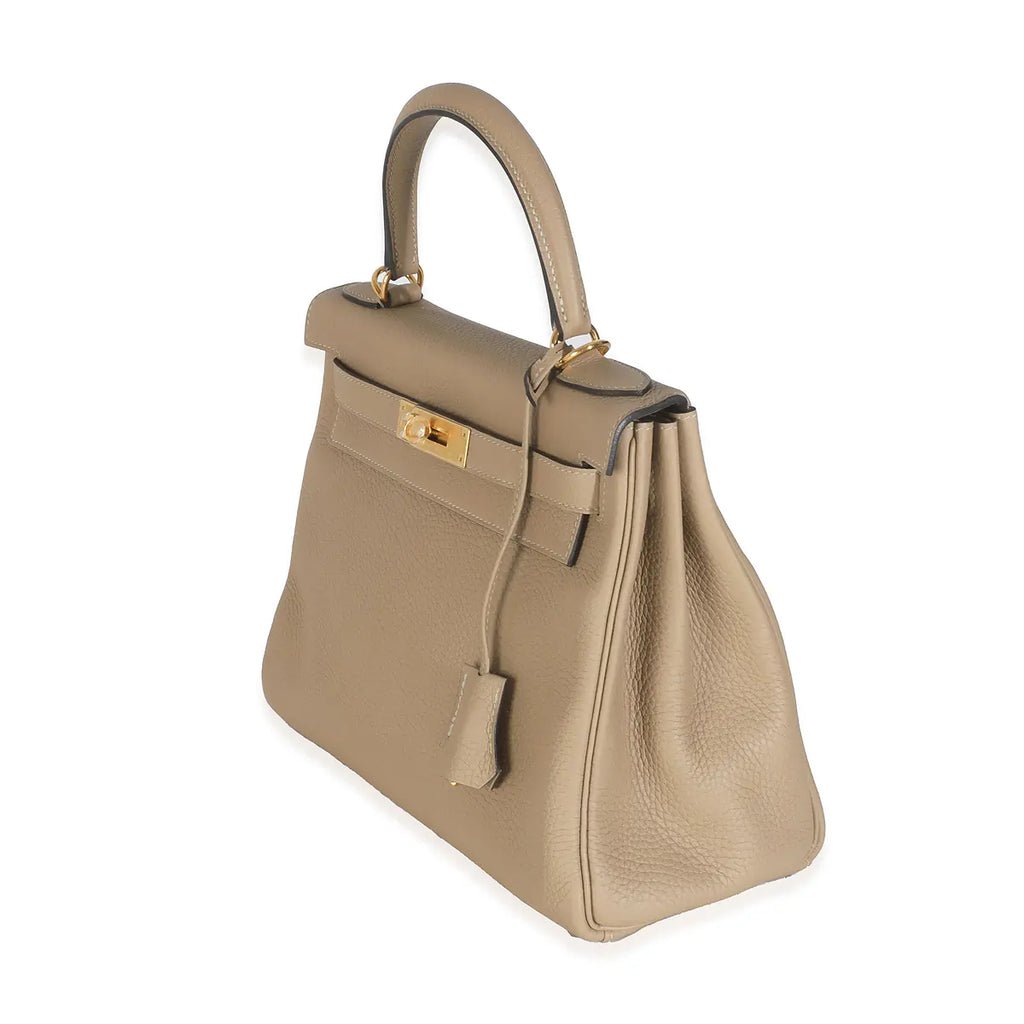 2021 Hermès Trench Clemence Retourne Kelly 28 GHW